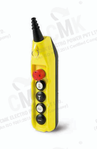 (4+1) 2 Button Double +2 Single Speed + Emergency Stop